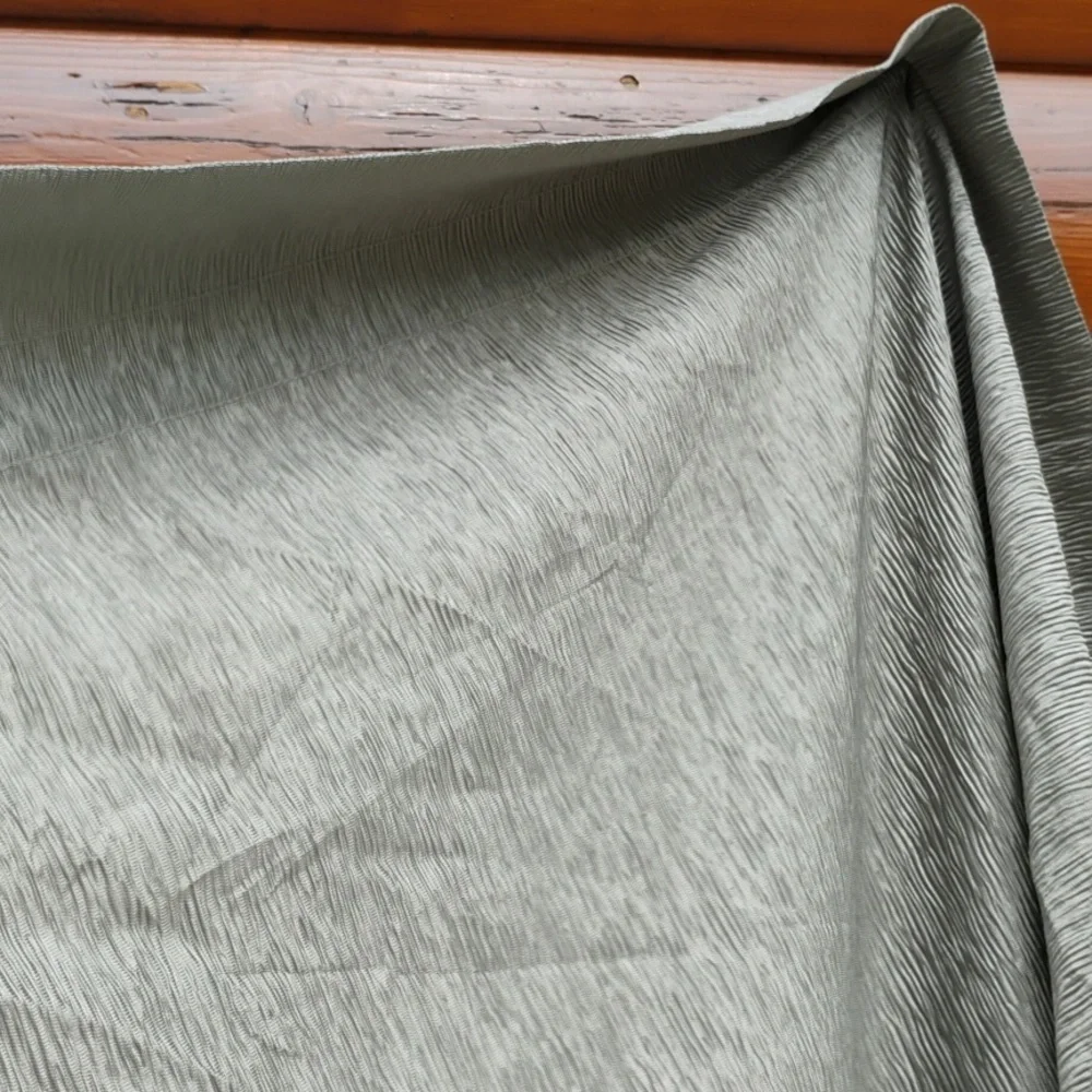MOSS GREEN CREPE CURTAIN PANEL Made In USA  🇺🇸 EPLC